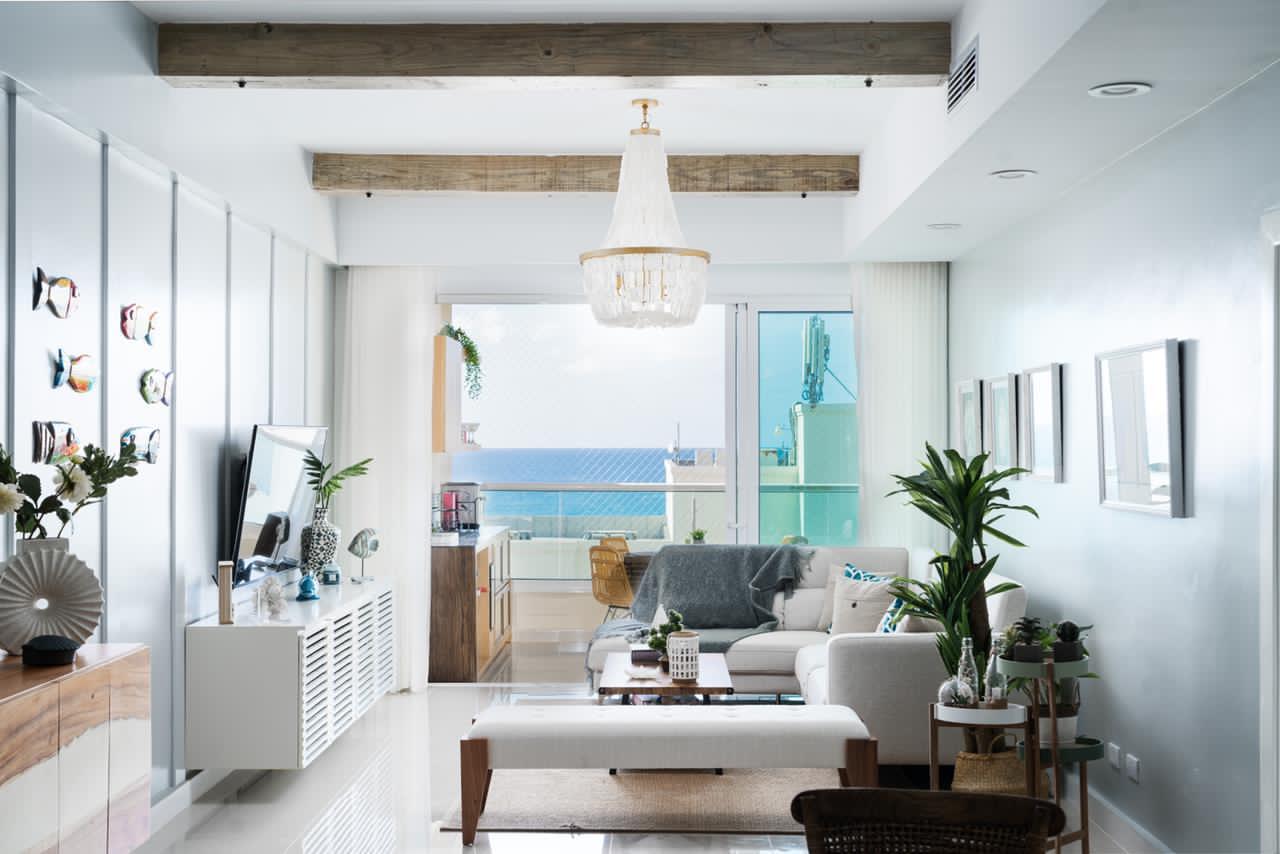 Apartamento amueblado en venta en Juan Dolio con vista al mar | Villa Palmera